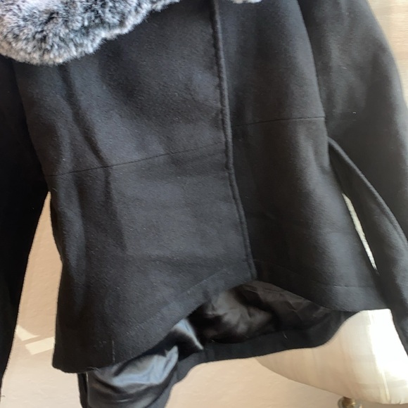 Mia Joy High Low Fur Jacket - Picture 4 of 6